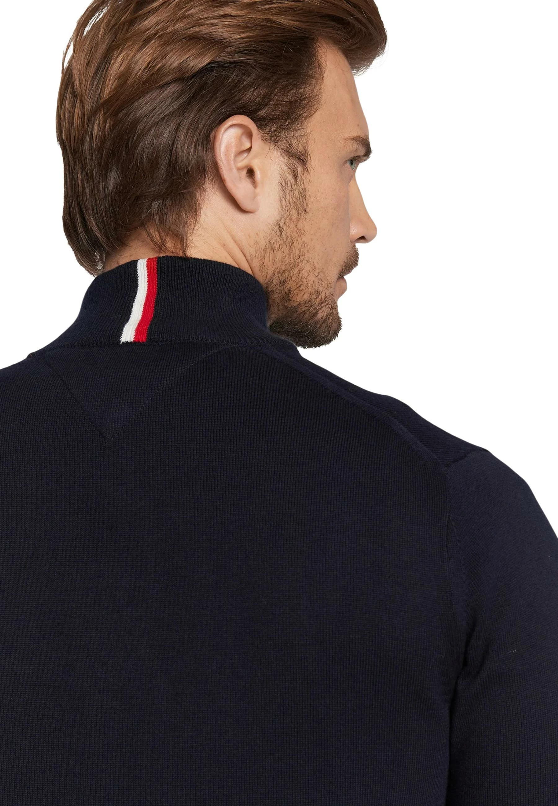 Xhemper për meshkuj Tommy Hilfiger MW0MW28049, blu e errët [Madhësia: XL]