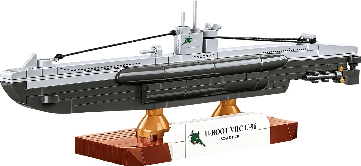 Set blloqe ndërtimi, Cobi, U-Boat VIIC U-96 COBI-4857, 162 pjesë, shkallë 1:300