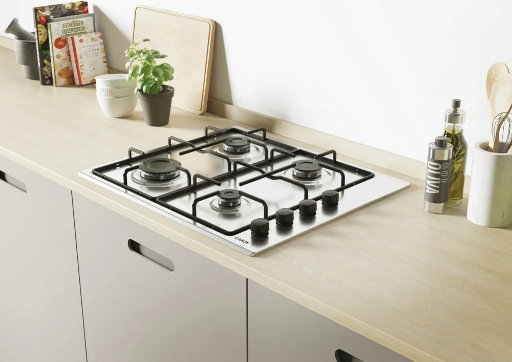 Pllakë gatimi Candy CHW6LBX/4U, 60 cm, Inoks