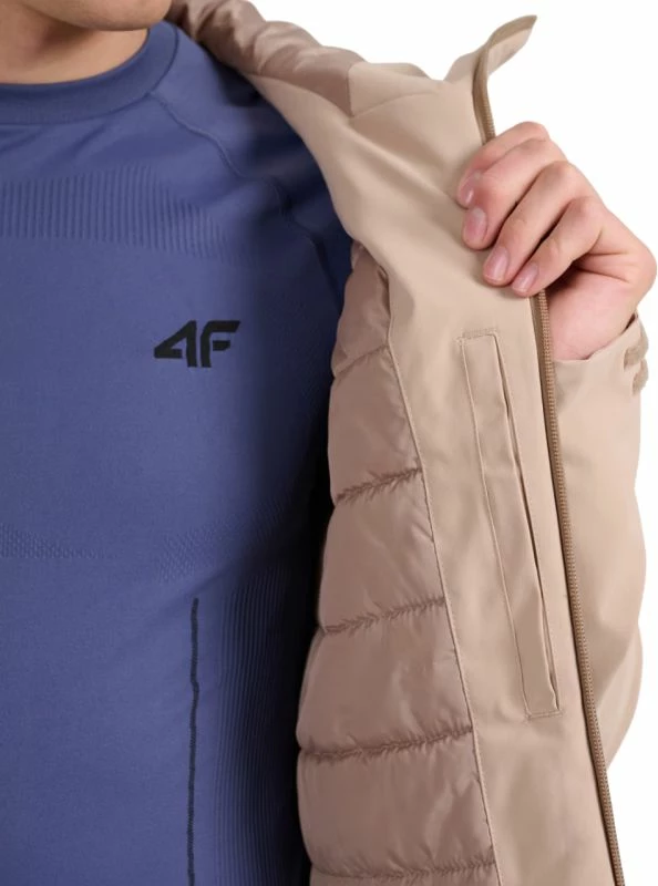 Jakne skijimi për meshkuj 4f, bezhë