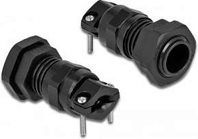 Kabelgland DeLOCK PG9, IP68, për kabllo 4-8 mm, i zi