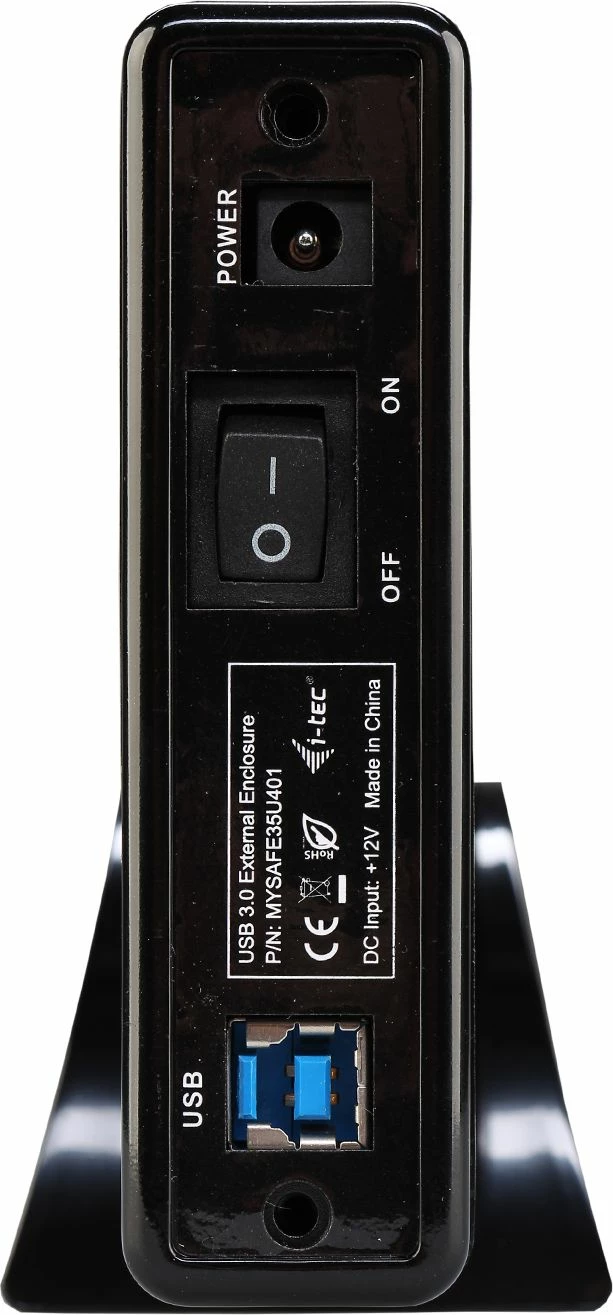 Kasë e jashtme për HDD 3.5" I-TEC MYSAFE Advanced MYSAFE35U401 USB 3.0/SATA III, e zezë 7