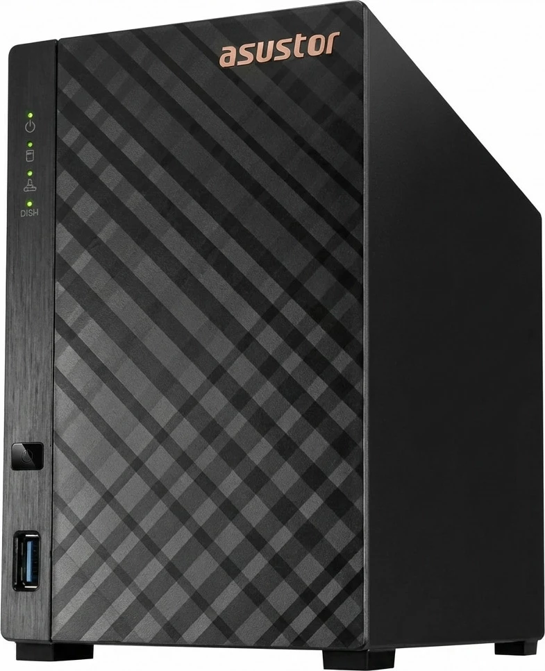 NAS Asustor Drivestor 2 Gen 2 AS1202T, 2-Bay, ngjyrë e zezë