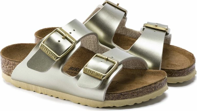 Flip-Flops për fëmijë Birkenstock, të arta