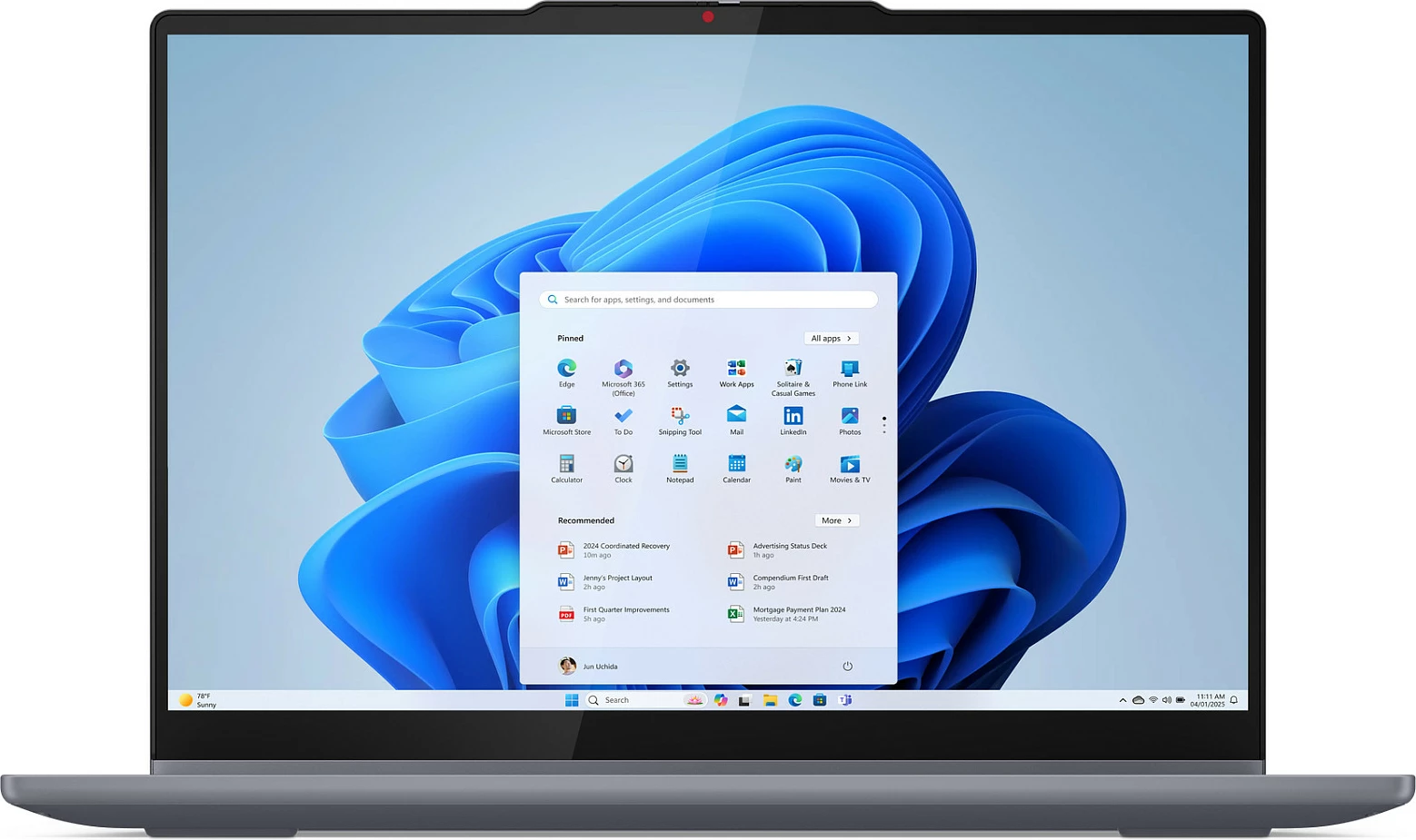 Laptop 2-në-1 Lenovo IdeaPad 5, Ryzen AI 5 340, 16GB RAM Memorje, 512GB SSD, 14" WUXGA, Windows 11 Home, Luna Grey