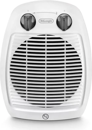 Ngrohës elektrik me ventilator De’Longhi HVA3220, 2000 W, IP21, për deri 60 m³, gri/bardhë