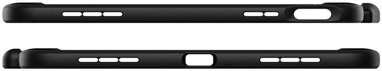 Mbështjellës për iPad Spigen Rugged Armor 22697-0, 10.9\" (iPad 10th Gen 2022), TPU, MIL-STD 810G, Matte Black