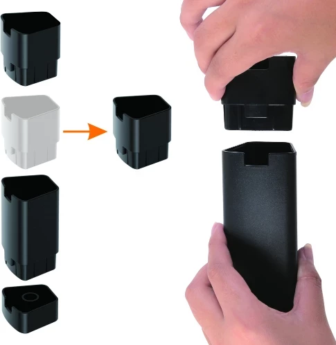 Mbajtëse monitori UVI Modular Multi-Purpose Smart Stand UVIMST, e rregullueshme 5–17 cm, kapacitet 10 kg, 50×33 cm, e zezë