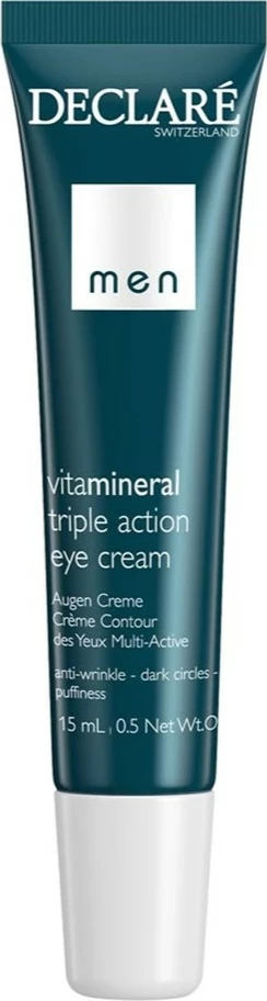 Krem për sy për meshkuj Declare Men Vitamineral Triple Action Eye Cream 15ml