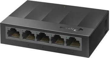 Switch TP-Link LS1005G 5 porta gigabit 10/100/1000Mbps desktop, plug-and-play, i zi