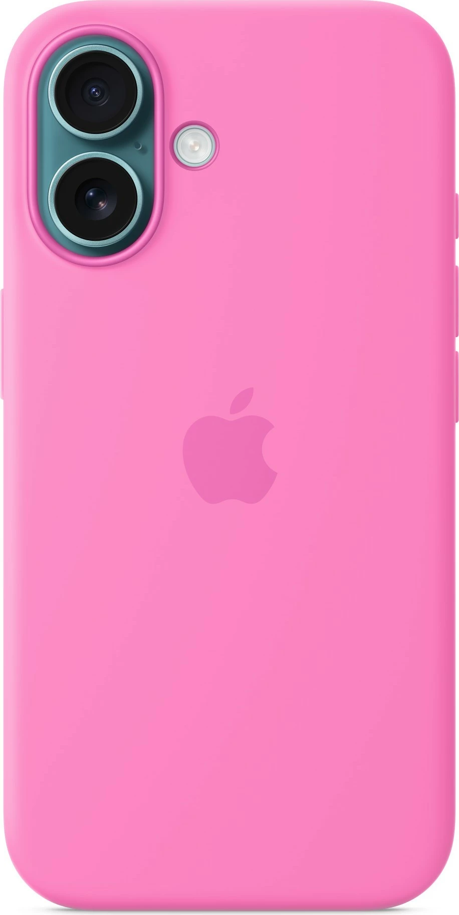 Mbështjellës Apple iPhone 16, silikon, MagSafe, 6.1 inch, rozë