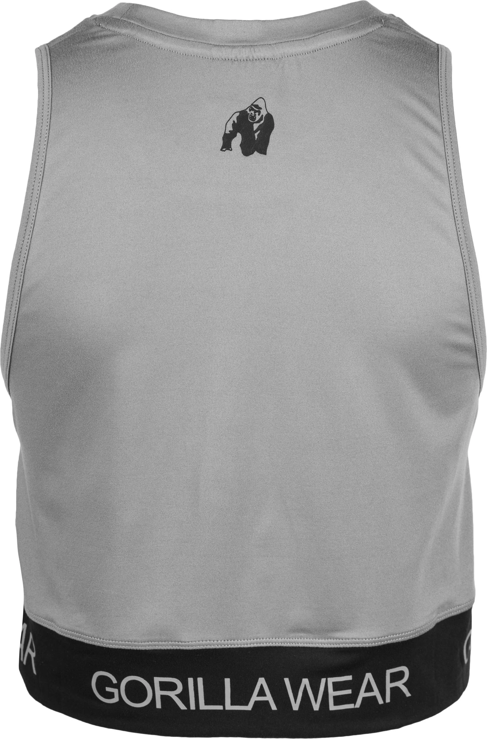 Colby Cropped Tank Top - Gray [Madhësia: S]