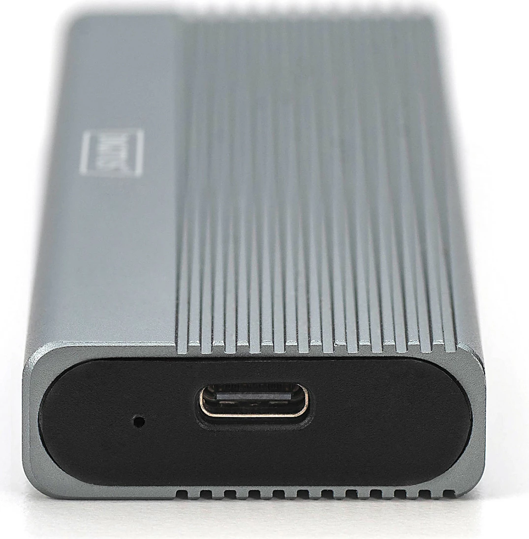 Kasë Digitus SSD M.2 NVMe/SATA, USB Type-C, 8TB, e zezë