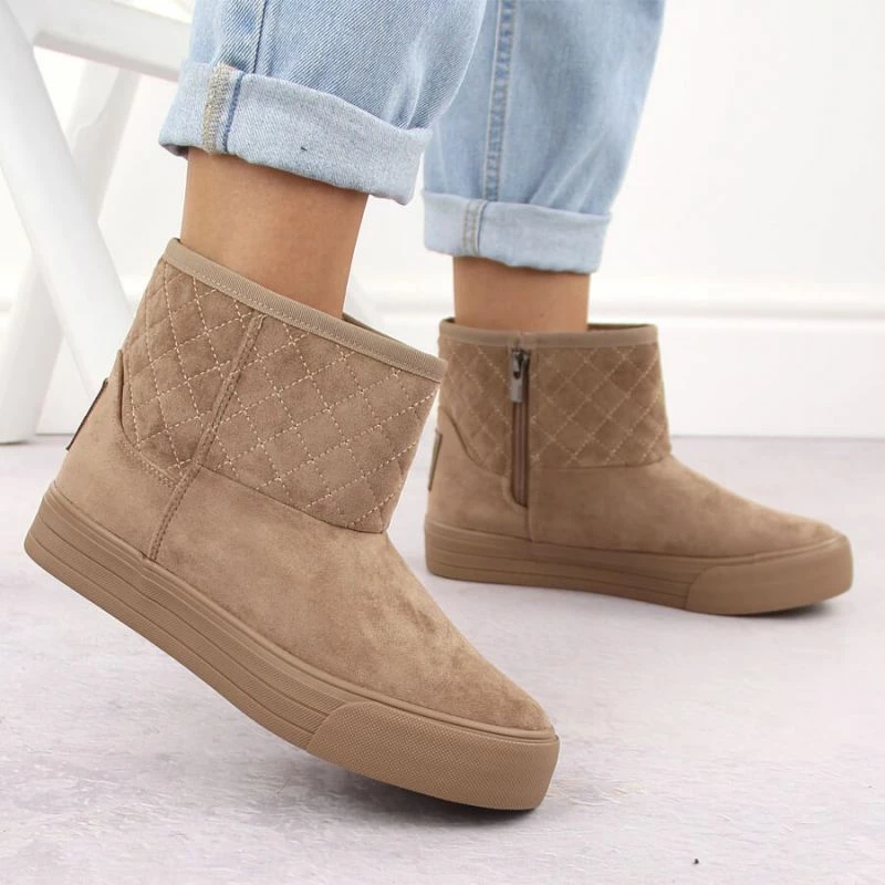 Çizme për femra Big Star, bezhë