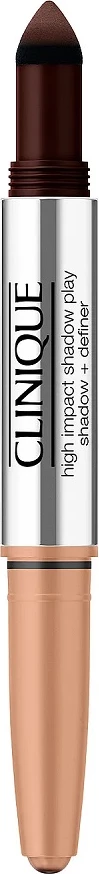 Laps dyngjyrësh për sy Clinique High Impact Shadow Play Shadow + Definer për femra Cafe Au Lait, 1.9g