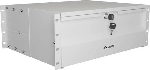 Sirtar rack LANBERG 19" 4U 360mm, montim 4-pikësh, 90kg, gri