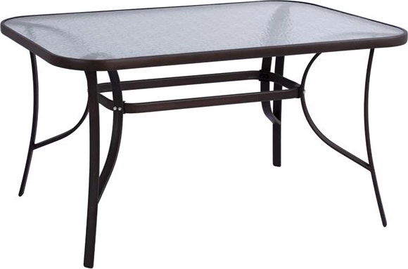 Tavolinë Bruno metalike ngjyrë kafe 140Χ80Χ72 FH5106.02