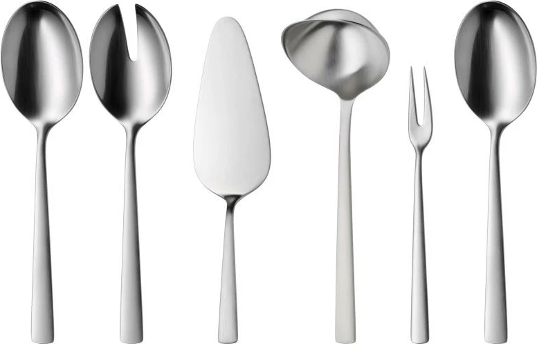 Set takëme, WMF, Corvo 66-copëshe (11 5800 6331), për 12 persona, çelik inox Cromargan protect