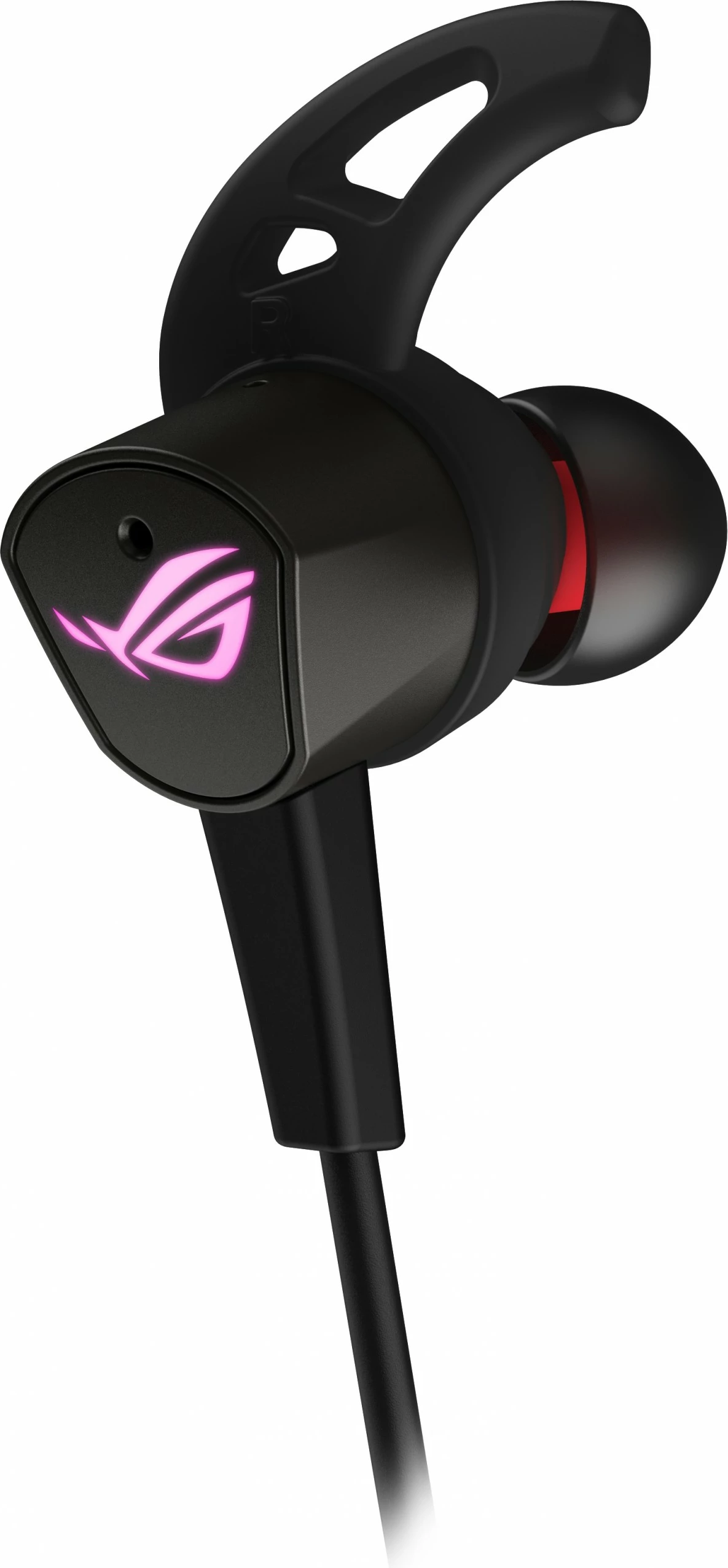 Kufje gaming ASUS ROG CETRA II, me kabllo, USB Type-C, ANC, RGB, të zeza