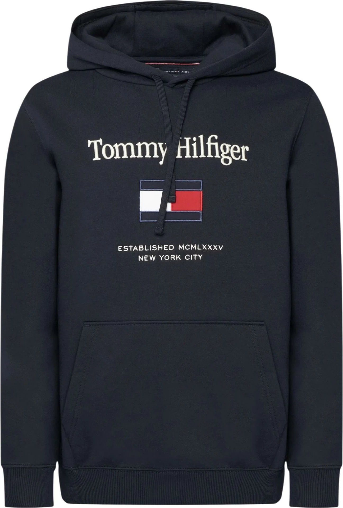Duks me kapuç për meshkuj Tommy Hilfiger MW0MW42735, blu navy [Madhësia: L]