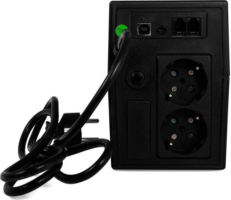 UPS Green Cell UPS01LCD,  0.6 kVA, 360W, 2 AC, i zi 