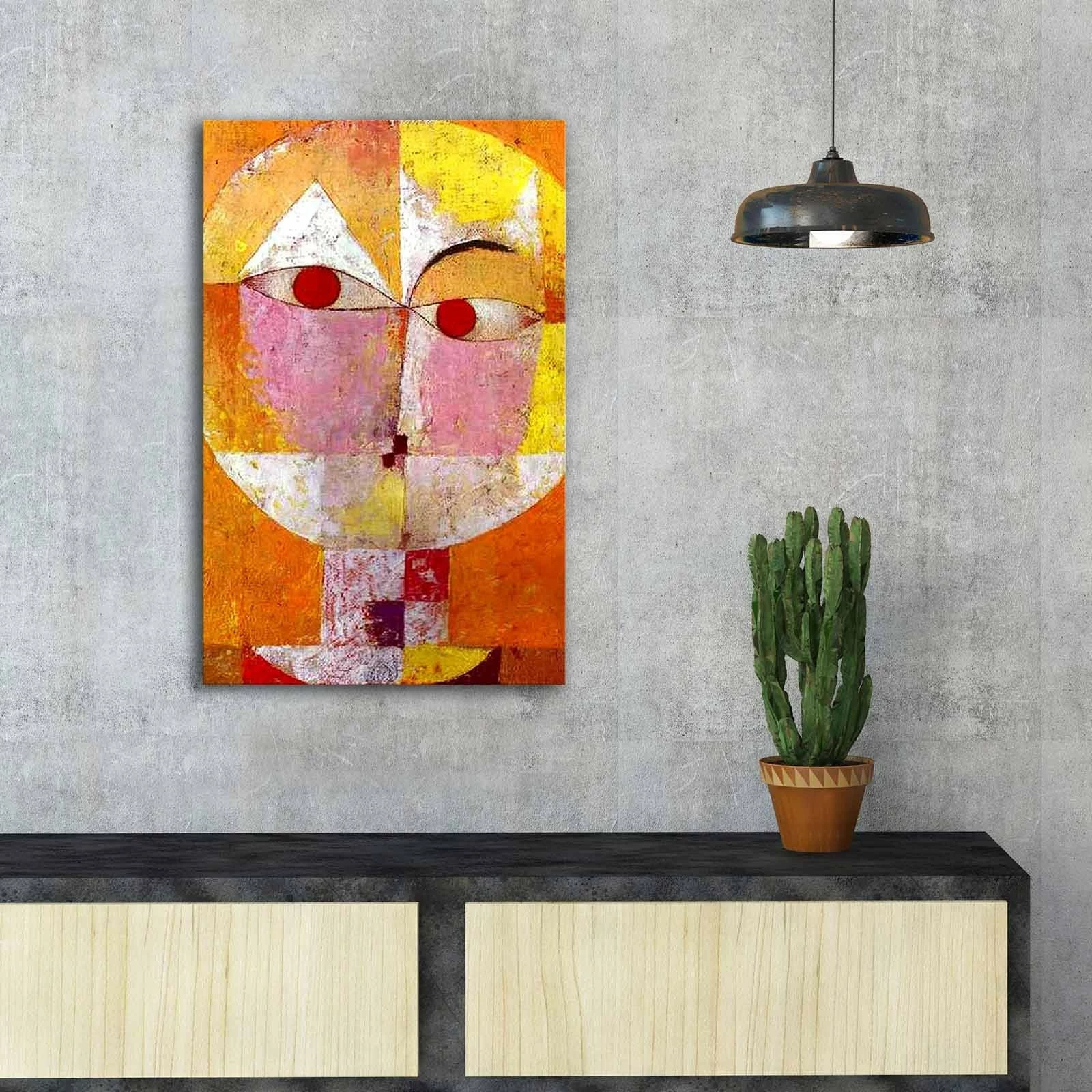 Pikturë dekorative në kanavacë, Wallity FAMOUSART-103, shumëngjyrëshe, 45x70cm