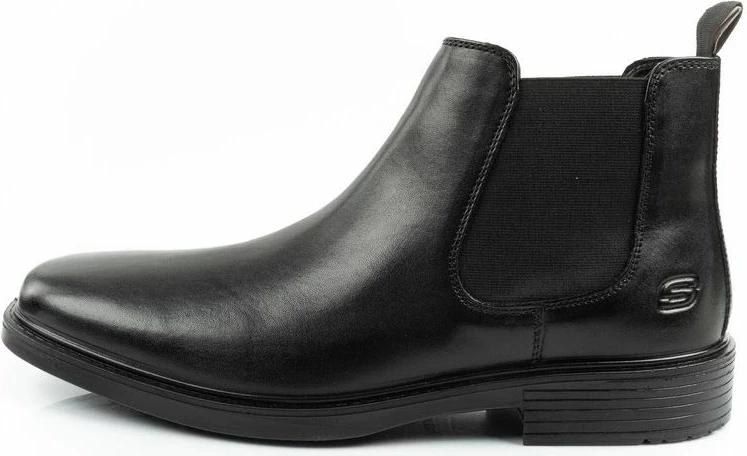 Çizme Chelsea për meshkuj Skechers, lëkurë [Madhësia: 41]