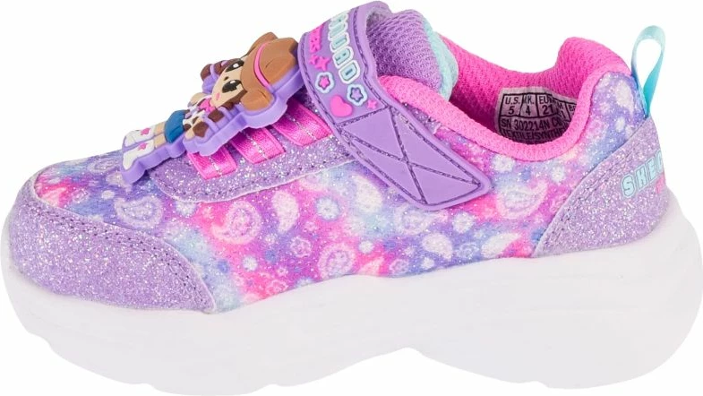 Atlete fëmijësh Skechers Snuggle Sneaks Skech Squad 302214N-LVMT, rozë