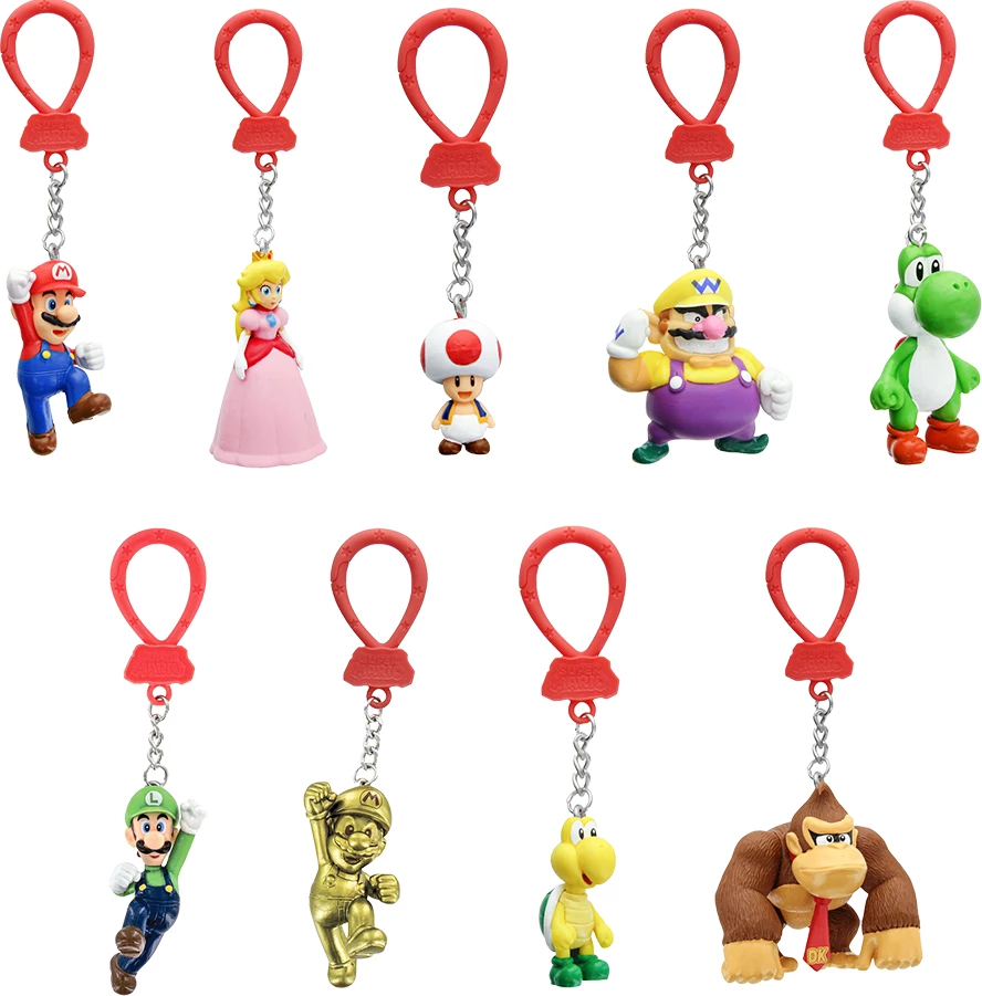Obezek Paladone Super Mario Backpack Buddies, figurë koleksionuese 5.1 cm, blind bag (1 copë)