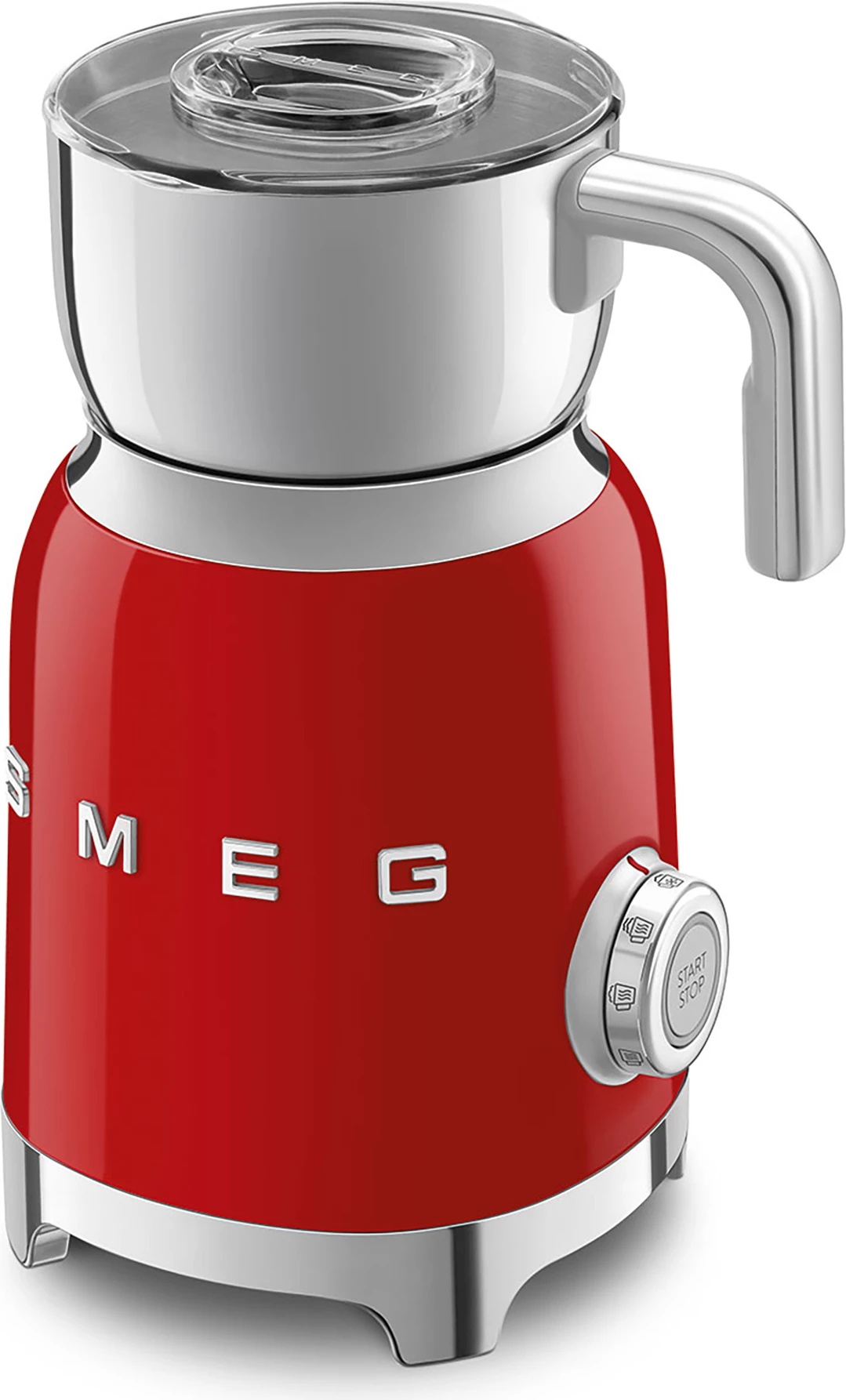 Shkumëzues qumështi Smeg MFF11RDEU 600 ml, 500 W, i kuq