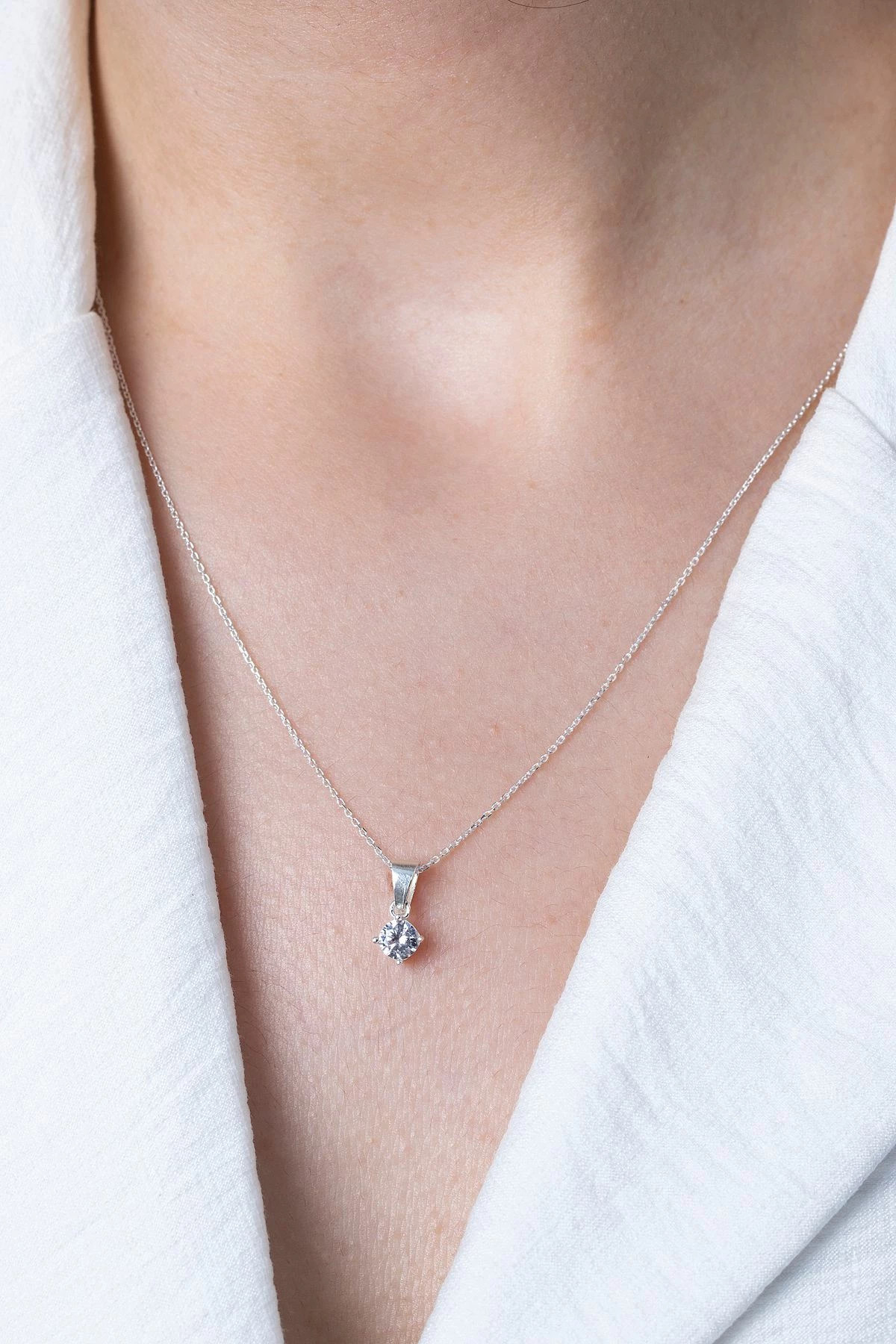 Varëse argjendi Elika Silver, ELKMD50602, e bardhë