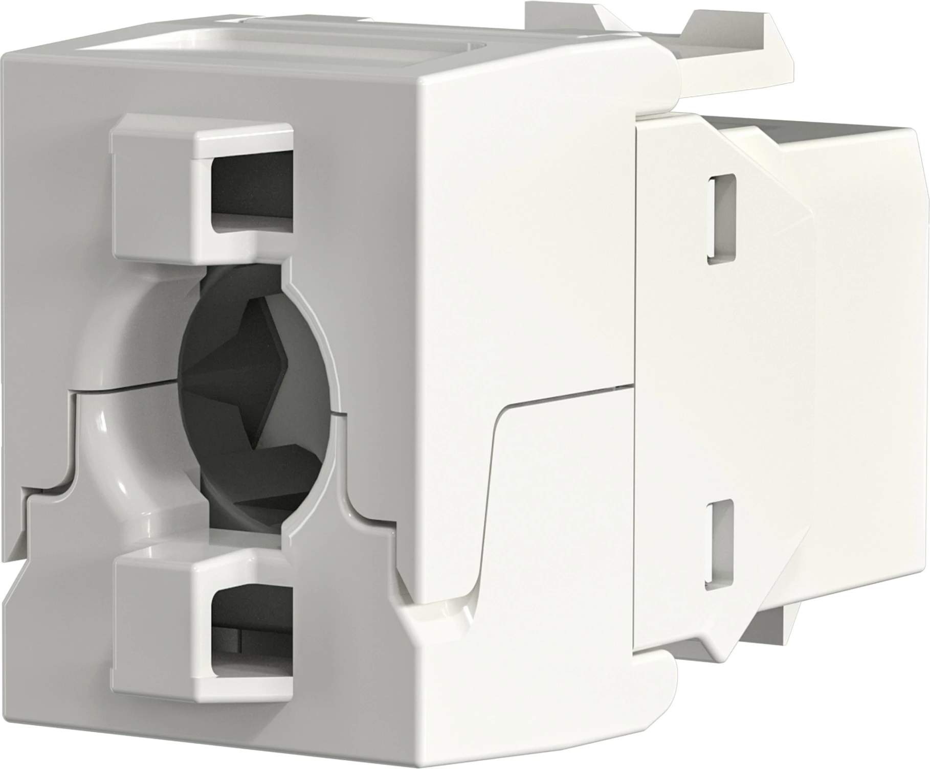 Modul Keystone RJ45 EFB Elektronik Cat.6 UTP 250MHz, i bardhë