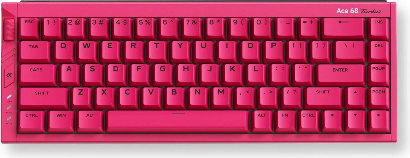 Tastierë Mchose Ace 68 Turbo, 65%, RGB, Mount Tai Magnetic Switch, pink