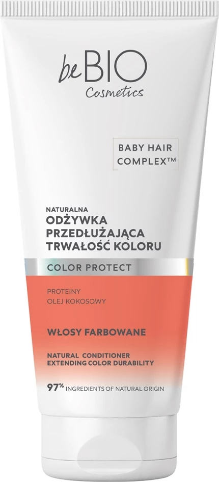 Kondicioner për femra BeBio Ewa Chodakowska Baby Hair Complex Natural për jetëgjatësi të ngjyrës, 200ml