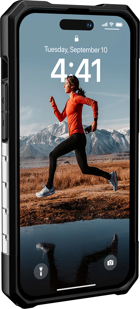 Mbështjellës UAG Plasma për iPhone 14 Pro, transparent