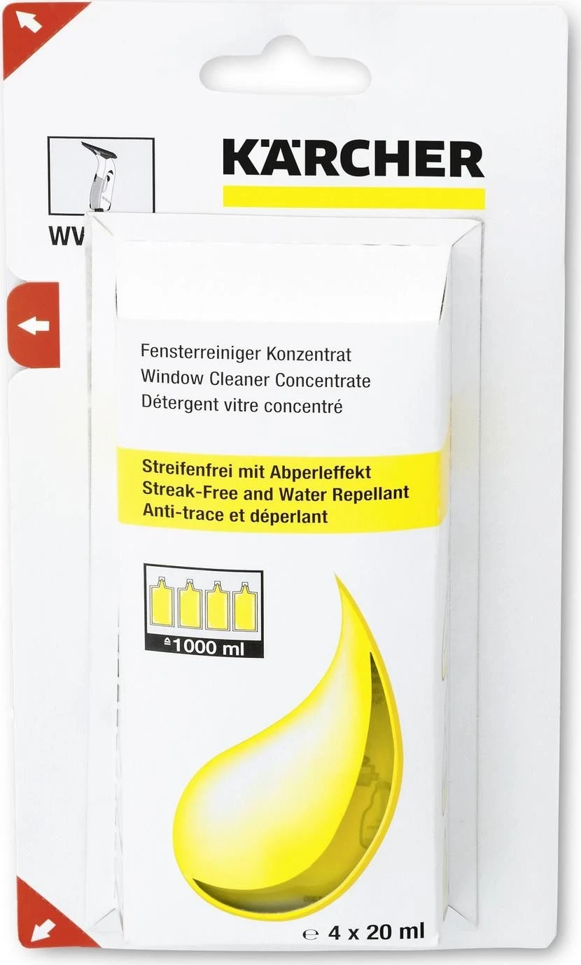 Koncentrat për pastrim xhamash Karcher RM 503 4x20 ml 5