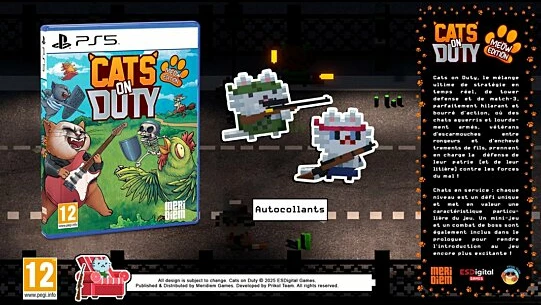 Lojë PS5 Meridiem Games Cats On Duty Meow Edition, PEGI 3