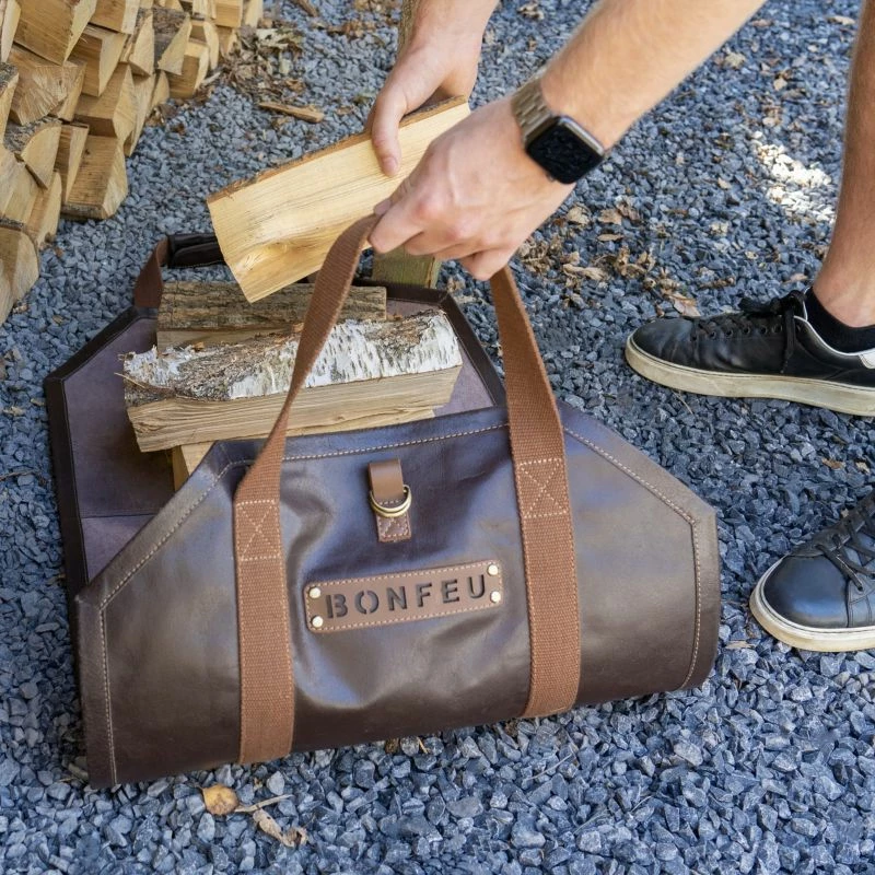 Çantë për dru Bonfeu, kafe