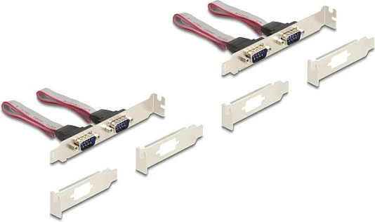 Kartë zgjerimi DeLOCK 95278 Mini PCIe në 4x RS-232 (DB9), e brendshme, e gjelbër
