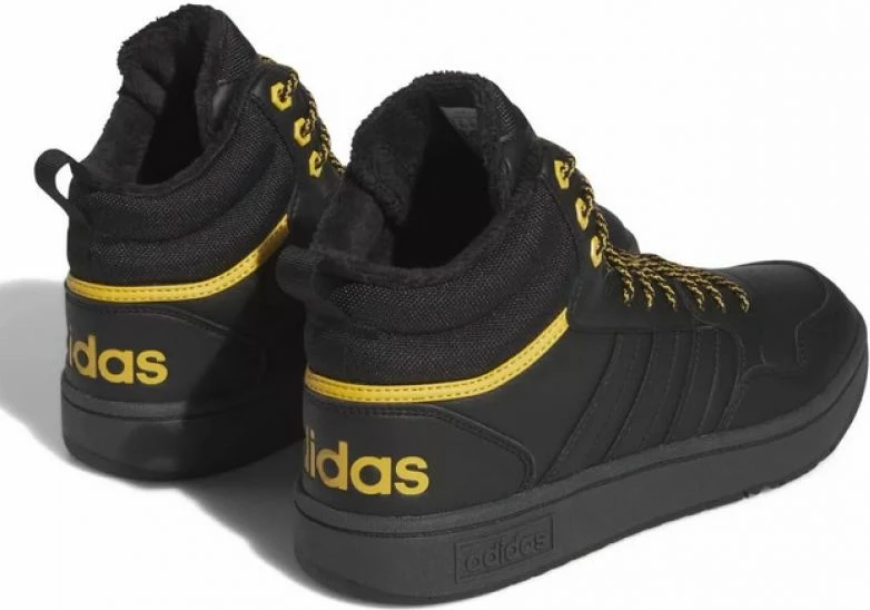 Atlete për meshkuj adidas Hoops 3.0 Mid Basketball Wtr M, të zeza [Madhësia: 44]