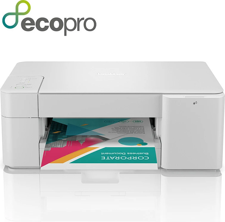 Printer Brother DCP-J1200WERE1, Inkjet, Printim ngjyrë, 1200 x 1200 DPI, Kopjim ngjyrë, A4, Bardhë