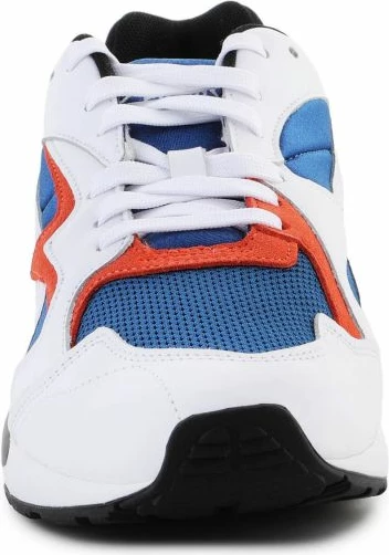 Atlete për meshkuj Puma Prevail, të bardha me të kuqe dhe blu