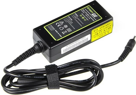 Karikues laptopi Green Cell PRO, 19V 2.1A 40W, për Samsung, i zi