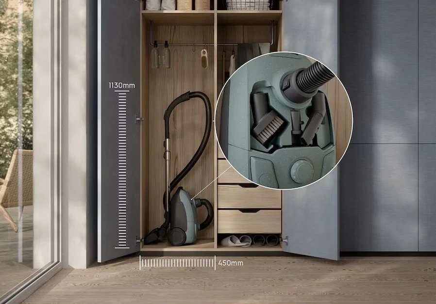 Fshesë me korrent Electrolux 500 EB31C1UG, 650W, jeshile