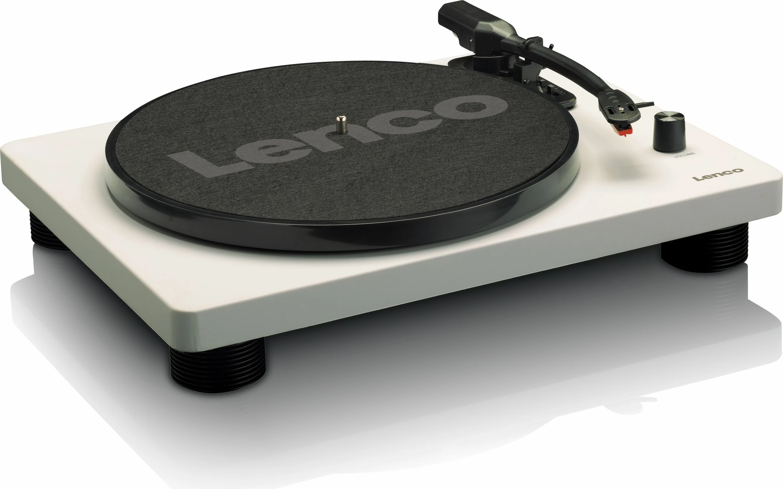 Gramafon Lenco LS-50, 2 altoparlantë, USB, gri