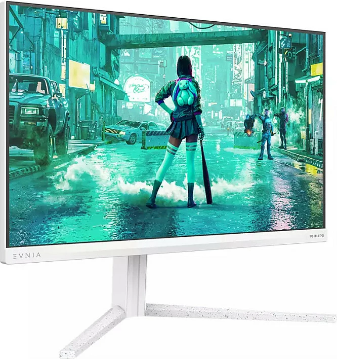 Monitor Philips Evnia 24M2N3201P/00, 23.8", Full HD, Fast IPS, 260Hz, 1ms, HDR, i bardhë