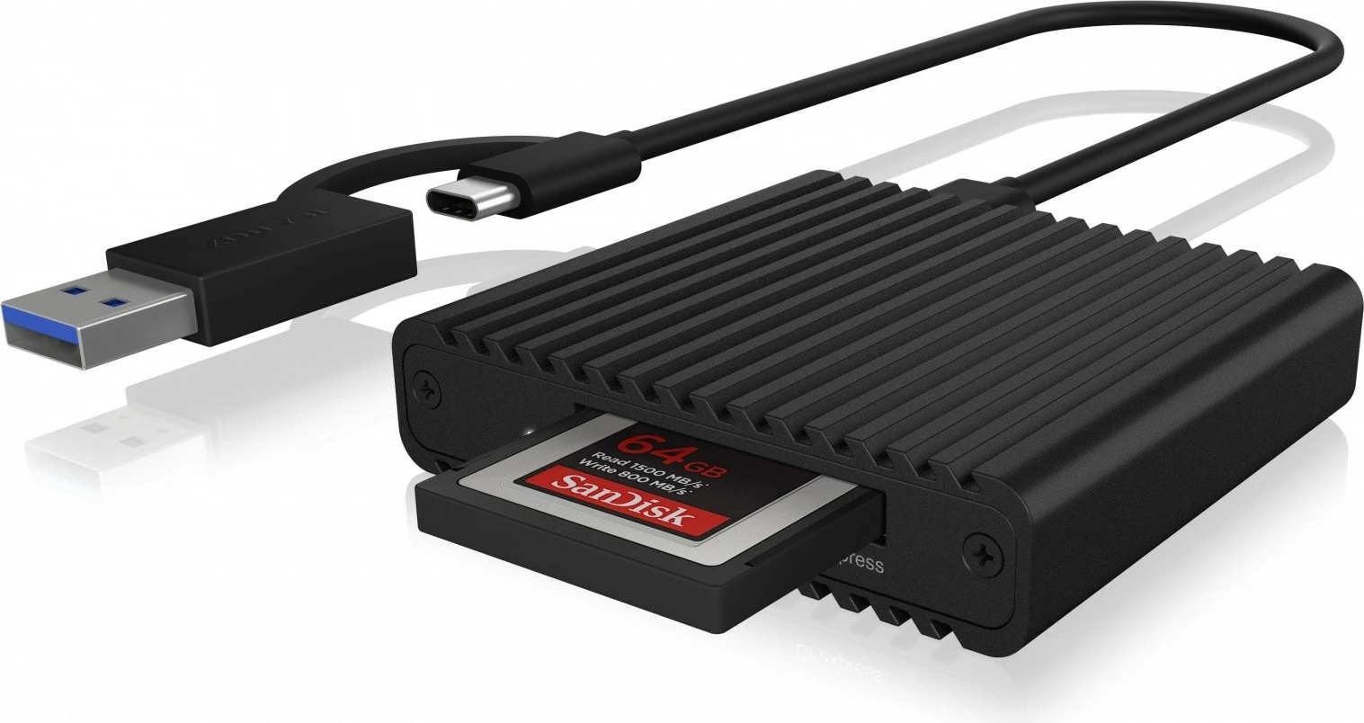Lexues karte CFexpress IcyBox IB-CR404-C31, USB 3.2 Gen2, i zi