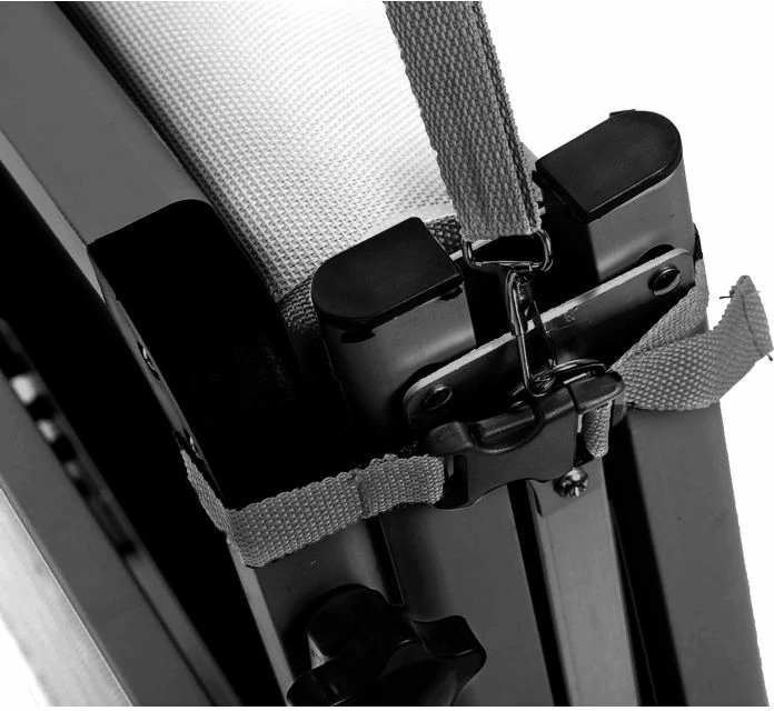 Shezlong kampingu BRUNNER Marbella 0410022N.C00 198x64x48 cm me tendë dielli, i bardhë