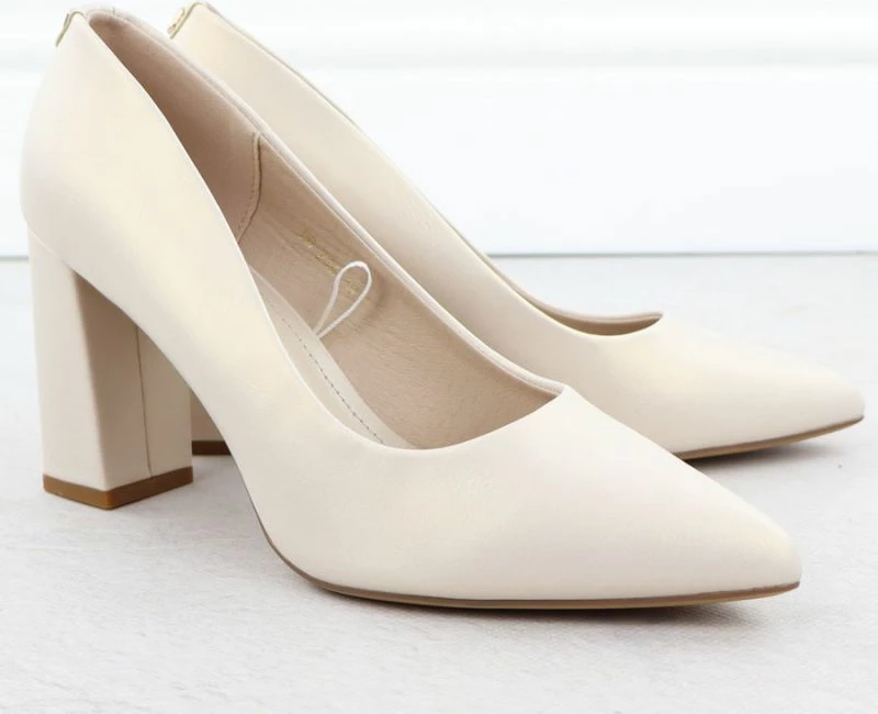 Këpucë elegante për femra Leone, bezhë