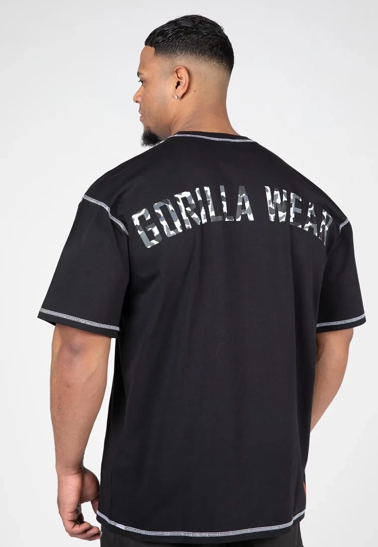 Saginaw Oversized T-Shirt - Black [Madhësia: S]